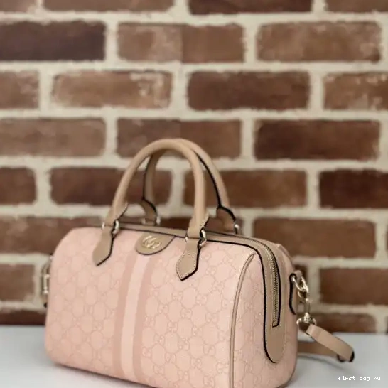 First bag ru TOP GUCCI HANDLE GG BAG SMALL OPHIDIA 0525